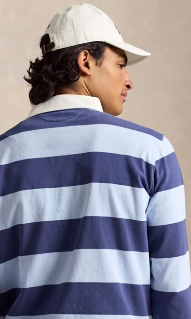 Polo rugby a rayas Polo Ralph Lauren - Azul multicolor