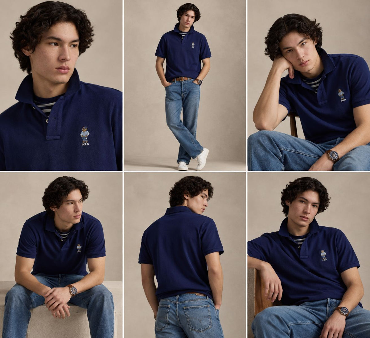 Polo Polo Bear - Azul marino
