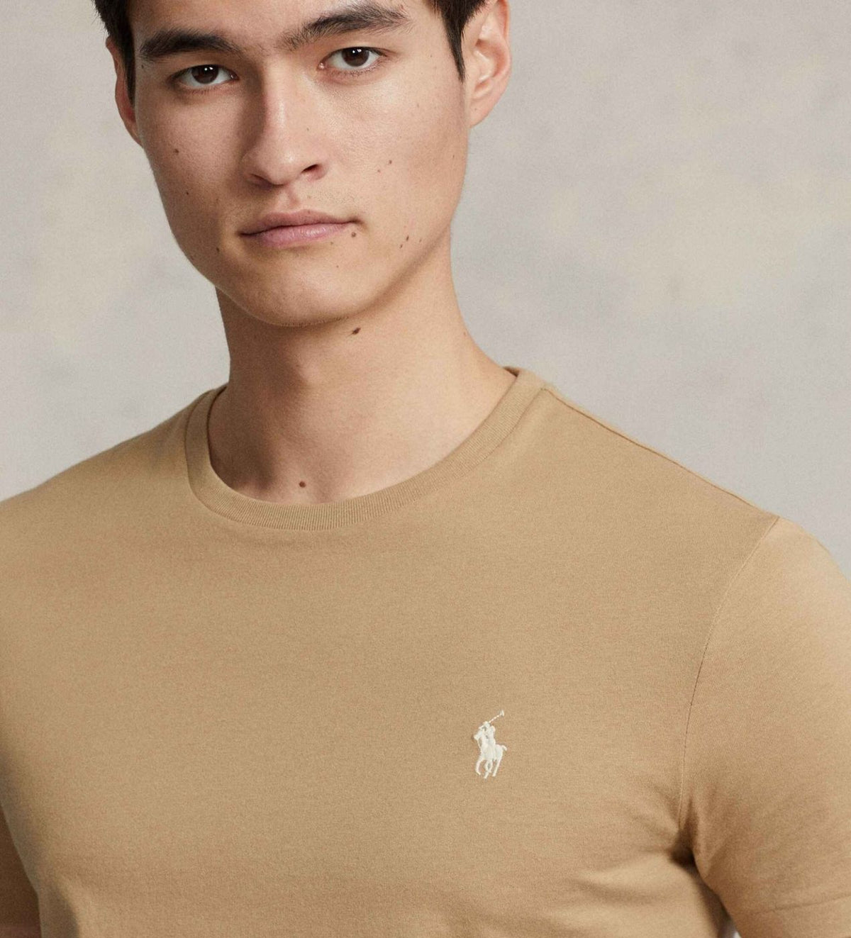 Camiseta cuello redondo Polo Ralph Lauren - Beige