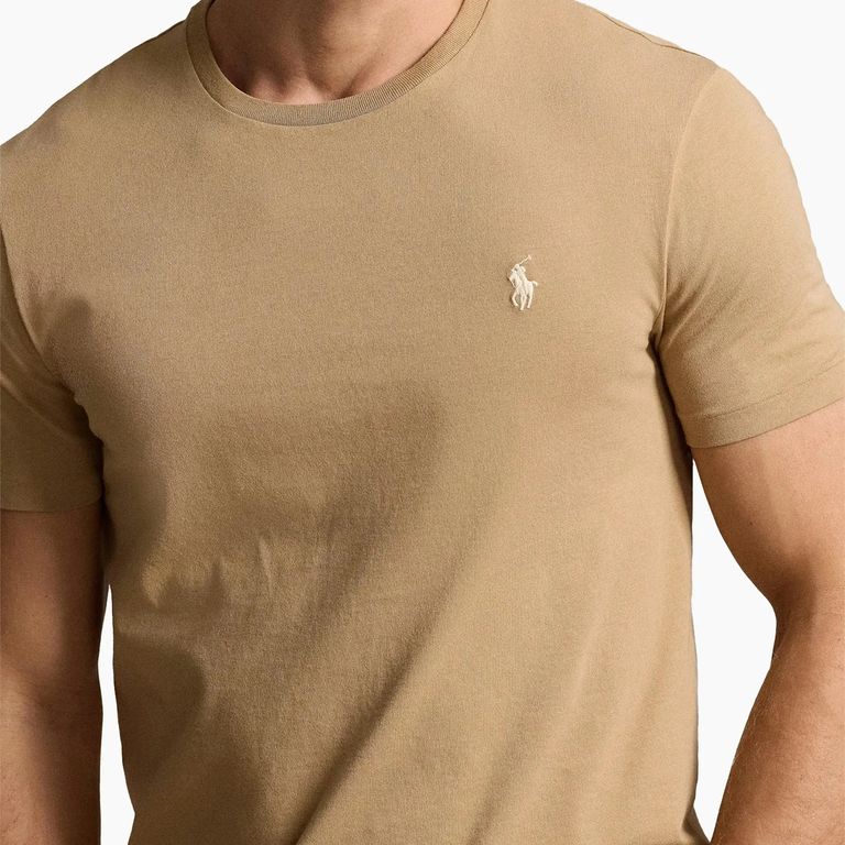 Camiseta cuello redondo Polo Ralph Lauren - Beige