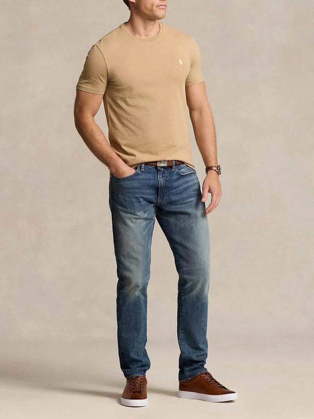 Camiseta cuello redondo Polo Ralph Lauren - Beige