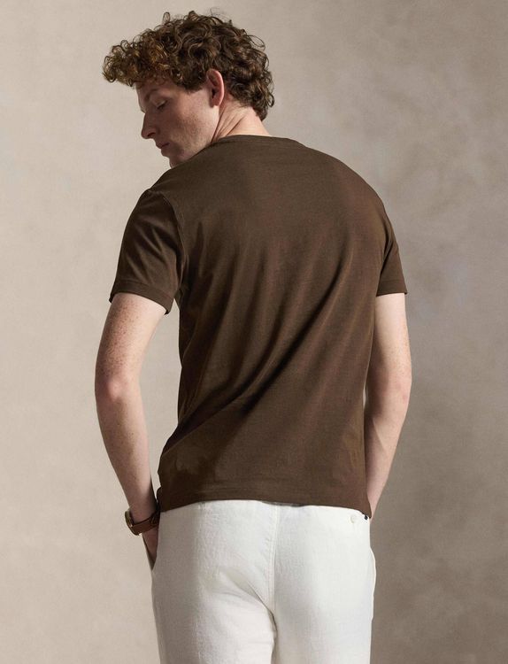 Camiseta cuello redondo Polo Ralph Lauren - Café
