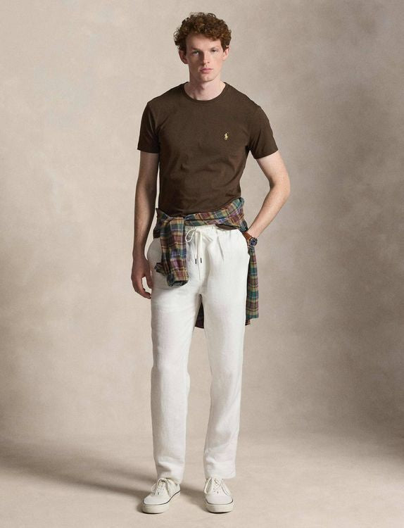 Camiseta cuello redondo Polo Ralph Lauren - Café