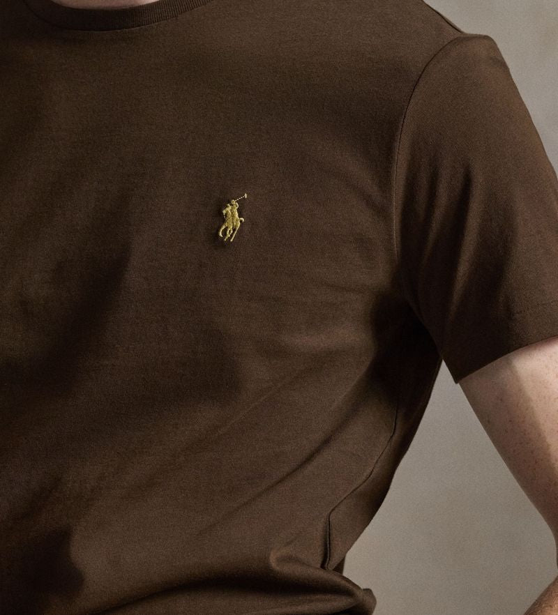 Camiseta cuello redondo Polo Ralph Lauren - Café