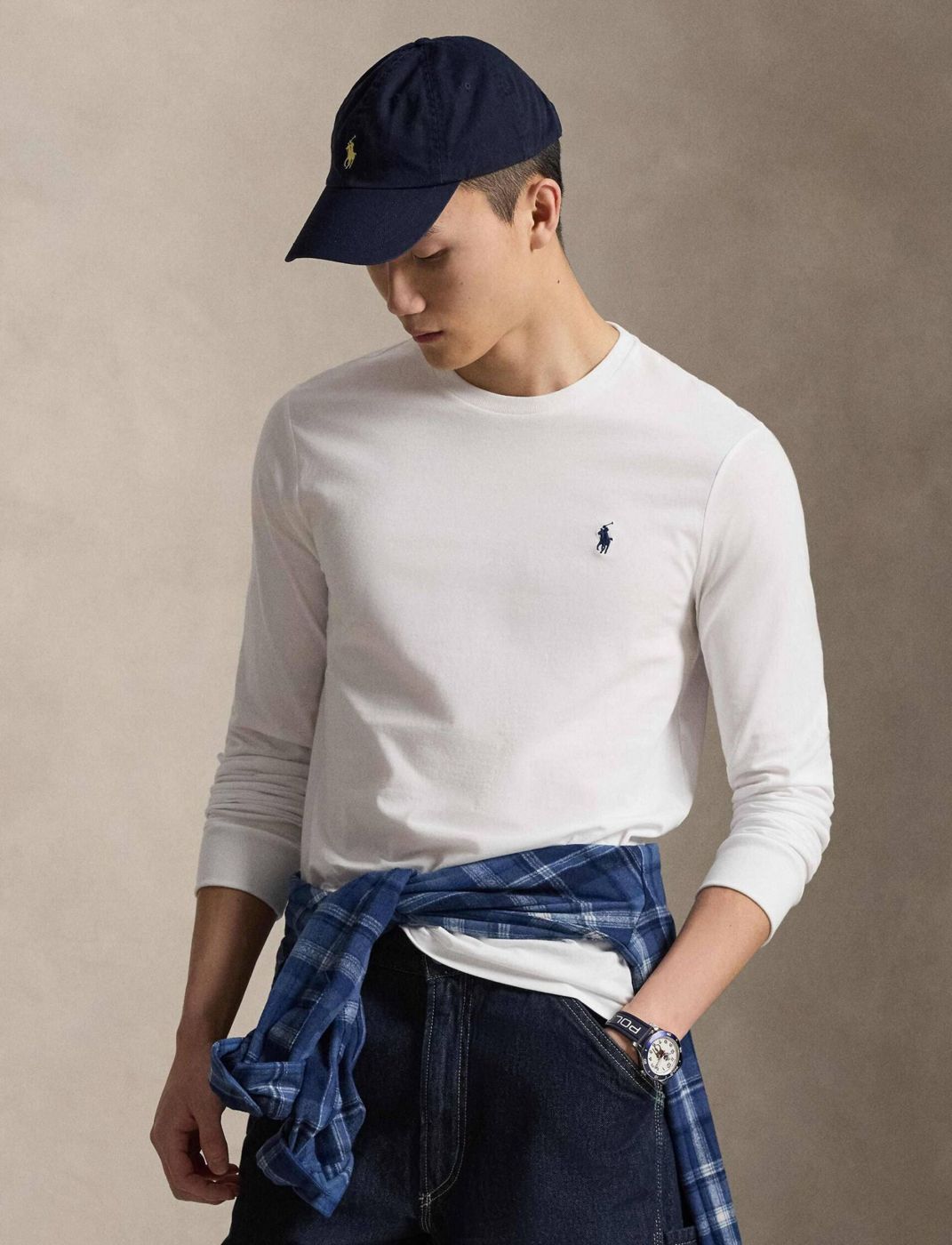 Camiseta manga larga Polo Ralph Lauren - Blanco