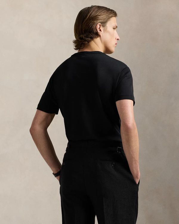 Camiseta de algodón Polo Ralph Lauren - Negro