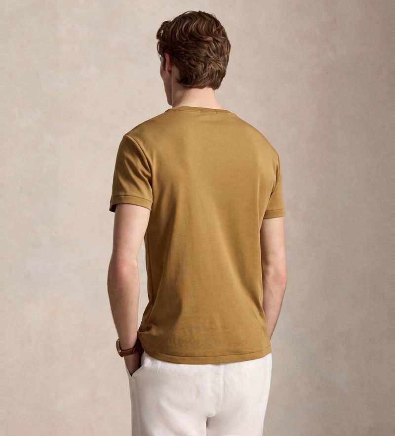Camiseta de algodón Polo Ralph Lauren - Café