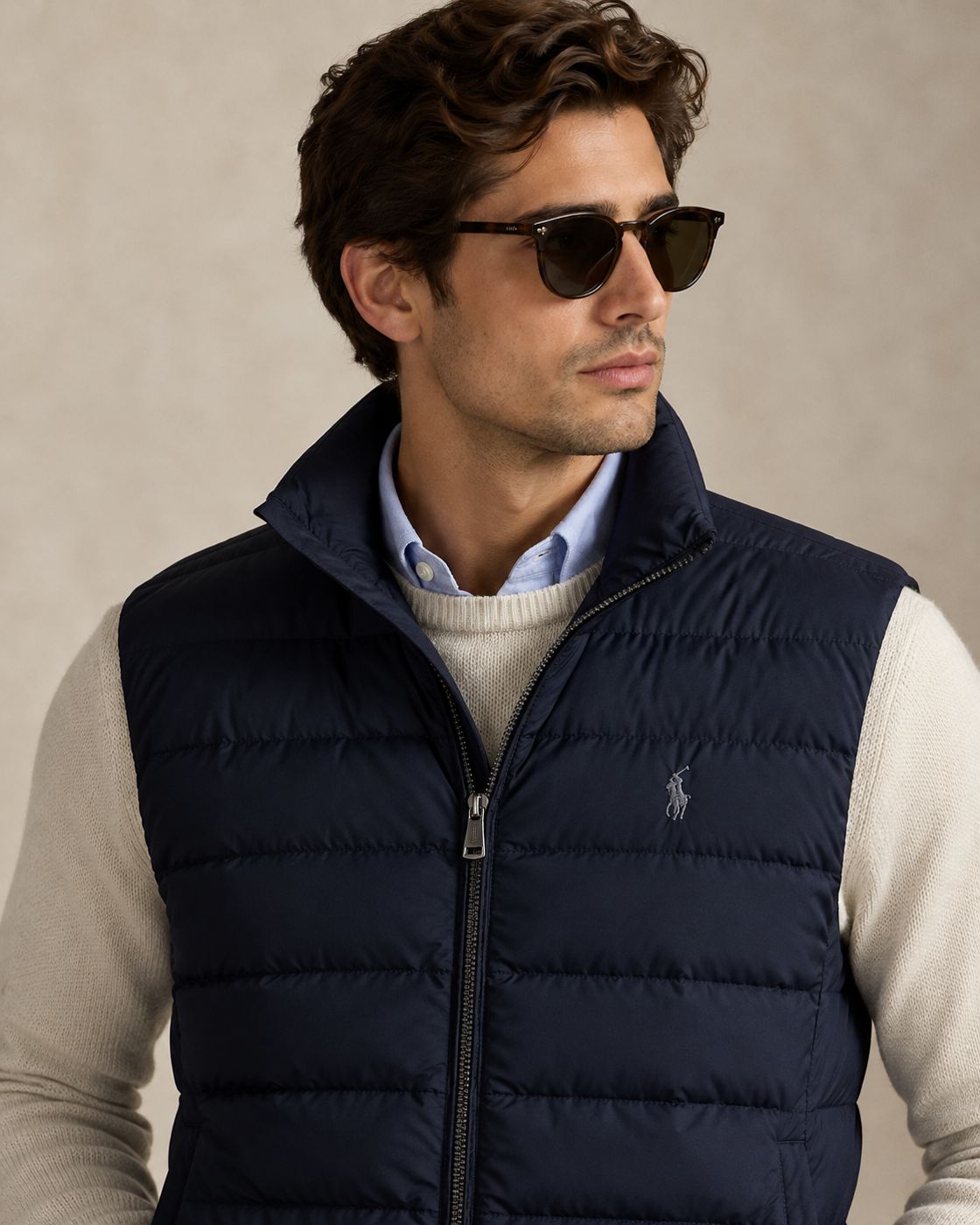 Chaleco acolchado Polo Ralph Lauren - Azul marino