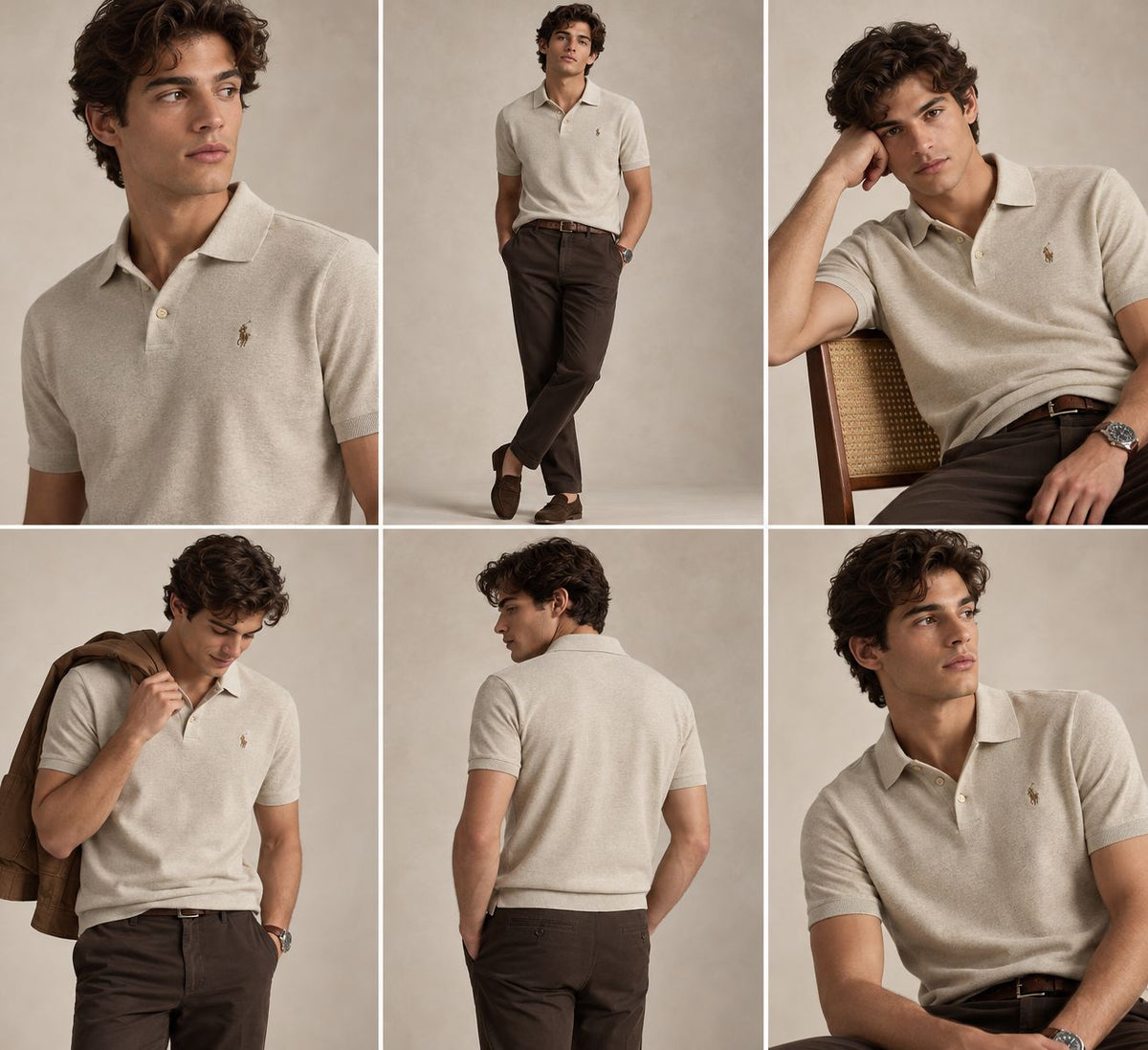 Polo de punto Polo Ralph Lauren - Avena