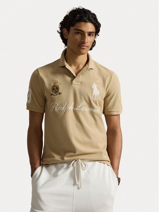Polo con gráfico Ralph Lauren - Khaki